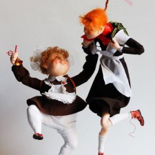 "Галя,не жри!" или куклы от дуэта «Ани и Мани»