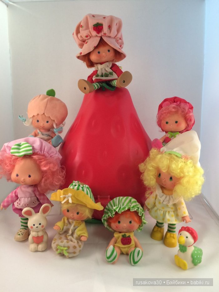 Вкусные куколки — Strawberry Shortcake (Шарлотта Земляничка): Винтаж (фото 4)