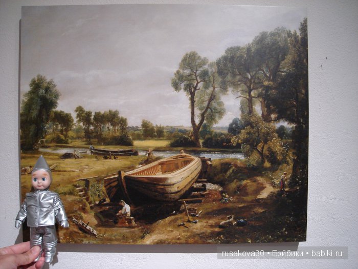 На каждом шагу констебли.....или куклы гуглики путешествуют