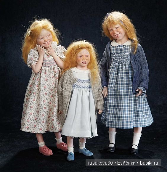 Куклы, поцелованные солнышком