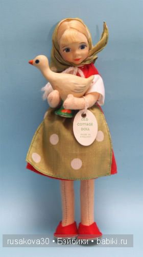 Маленькие куколки из старого коттеджа, old cottage doll