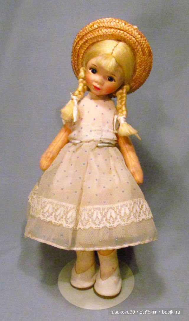 Маленькие куколки из старого коттеджа, old cottage doll
