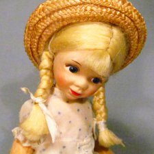 Маленькие куколки из старого коттеджа, old cottage doll