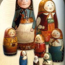 Красавица Матрешка .