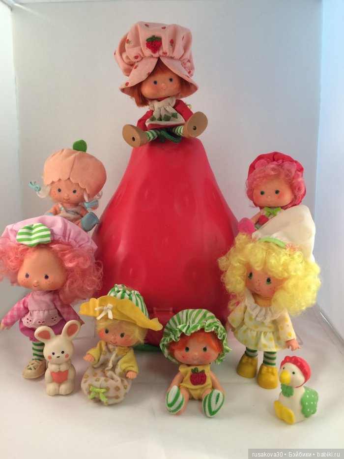 Вкусные куколки — Strawberry Shortcake (Шарлотта Земляничка): Винтаж (фото 3)