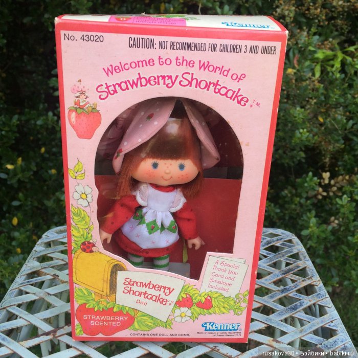 Вкусные куколки — Strawberry Shortcake (Шарлотта Земляничка): Винтаж (фото 8)