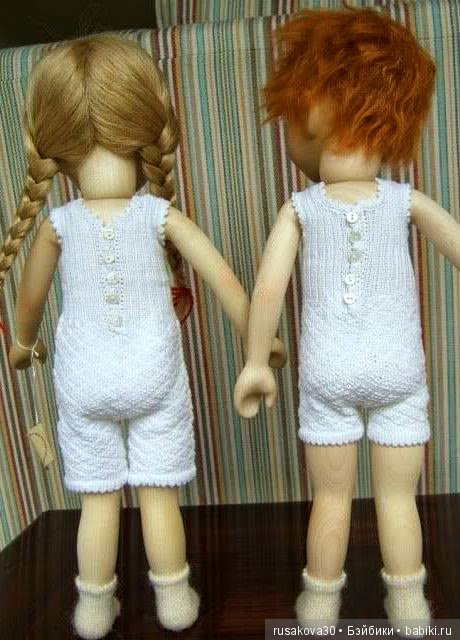 Куклы из дерева Elisabeth Pongratz, Германия (фото 9)