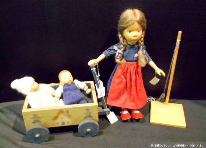 Куклы из дерева Elisabeth Pongratz, Германия (фото 2)