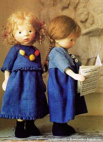 Куклы из дерева Elisabeth Pongratz, Германия (фото 3)