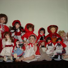 Красная Шапочка от Берта Хуммель или на нашего волка напали Красные Шапочки !