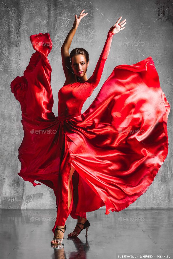 Как помнит коленка, про танец фламенко! Ну что за цыганка была (фото 5)