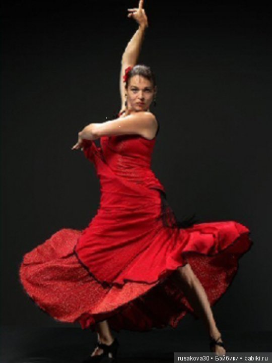 Как помнит коленка, про танец фламенко! Ну что за цыганка была (фото 8)