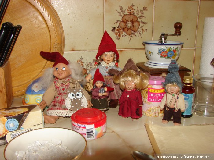 Мои маленькие троллики от Susi Eimer