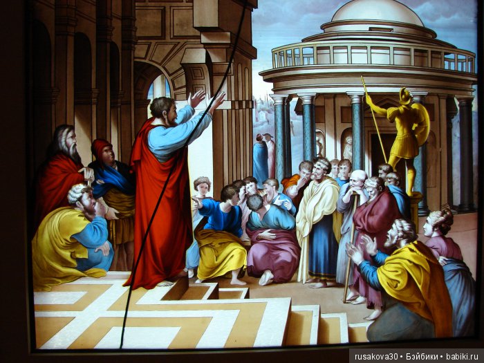 Витражи средних веков. Картины в стекле. Выставка витражей в Ely