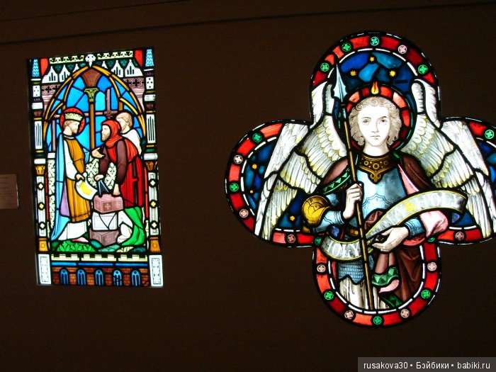 Витражи средних веков. Картины в стекле. Выставка витражей в Ely