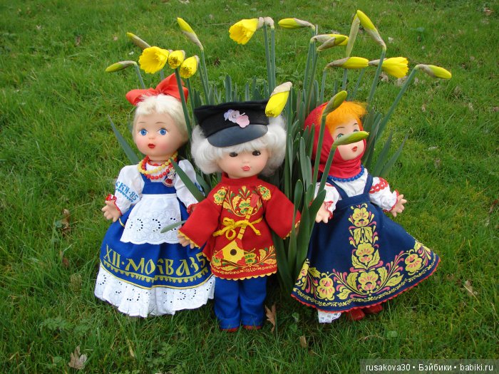 Золотая Хохлома — Советские винтажные куклы (СССР): Ленигрушка