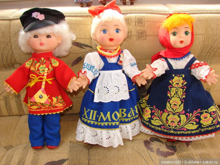 Золотая Хохлома — Советские винтажные куклы (СССР): Ленигрушка