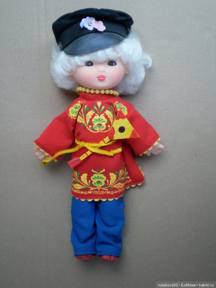 Золотая Хохлома — Советские винтажные куклы (СССР): Ленигрушка