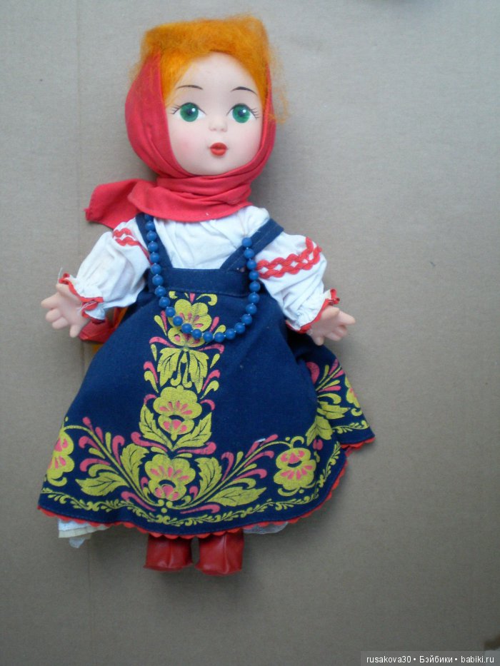Золотая Хохлома — Советские винтажные куклы (СССР): Ленигрушка