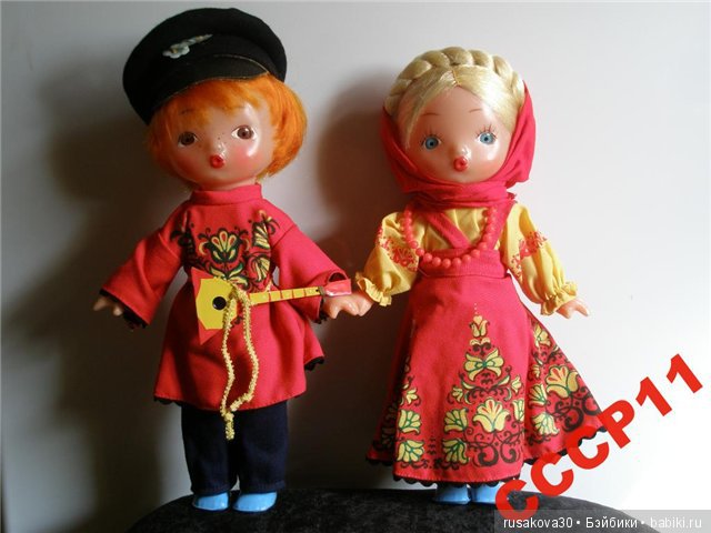 Золотая Хохлома — Советские винтажные куклы (СССР): Ленигрушка