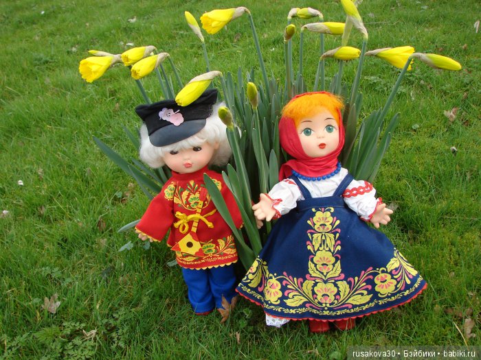 Золотая Хохлома — Советские винтажные куклы (СССР): Ленигрушка
