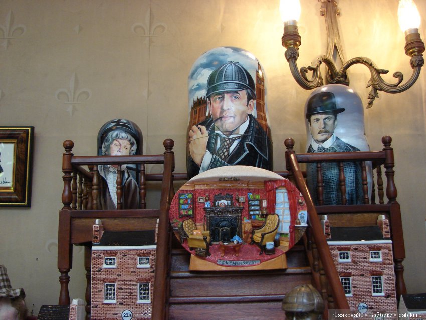 Как Машка-Шерлок Холмс в музее Шерлока Холмса побывала