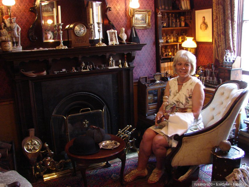 Как Машка-Шерлок Холмс в музее Шерлока Холмса побывала