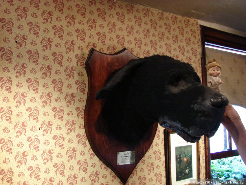 Как Машка-Шерлок Холмс в музее Шерлока Холмса побывала