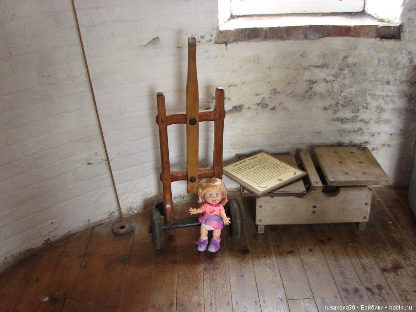 Как Пенни и Машка мельницу осматривали