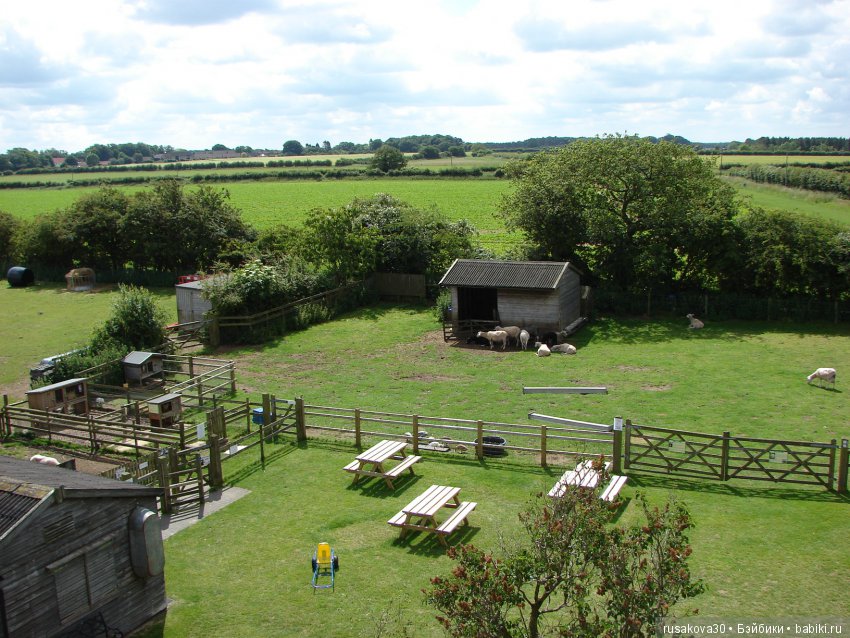 Как Пенни и Машка мельницу осматривали