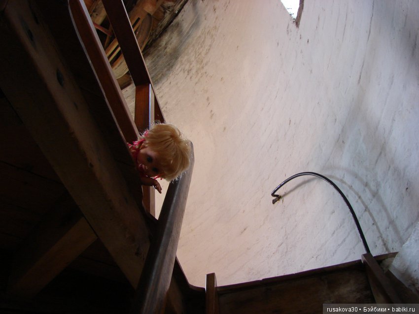 Как Пенни и Машка мельницу осматривали