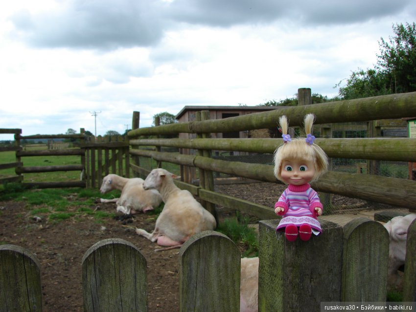 Как Пенни и Машка мельницу осматривали