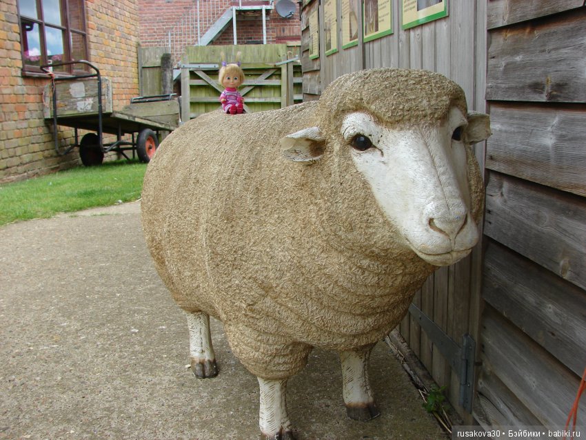 Как Пенни и Машка мельницу осматривали