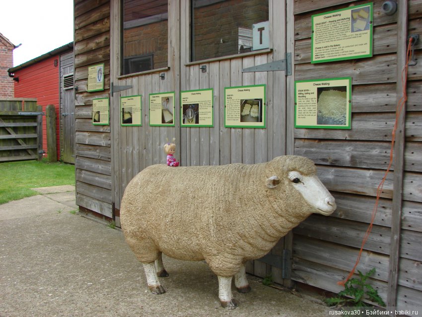 Как Пенни и Машка мельницу осматривали