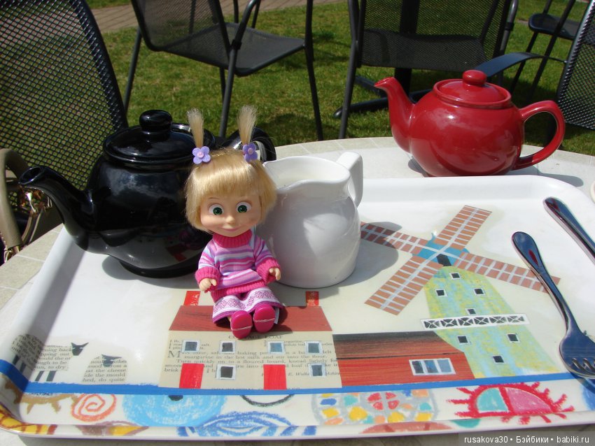 Как Пенни и Машка мельницу осматривали