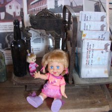 Как Пенни и Машка мельницу осматривали