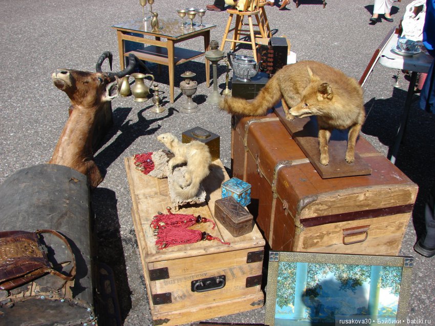 Антикварный базар в маленьком английском городке Нью́маркет ( Newmarket)