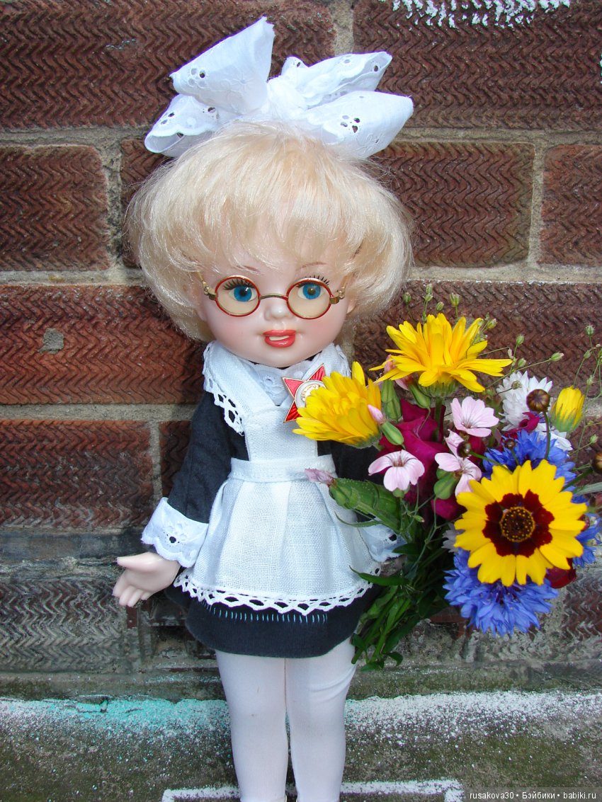 Наташка - первоклашка — Игрушки СССР и советского детства: резиновые