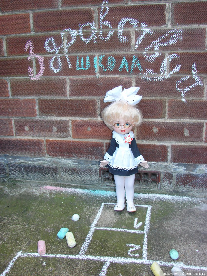 Наташка - первоклашка — Игрушки СССР и советского детства: резиновые