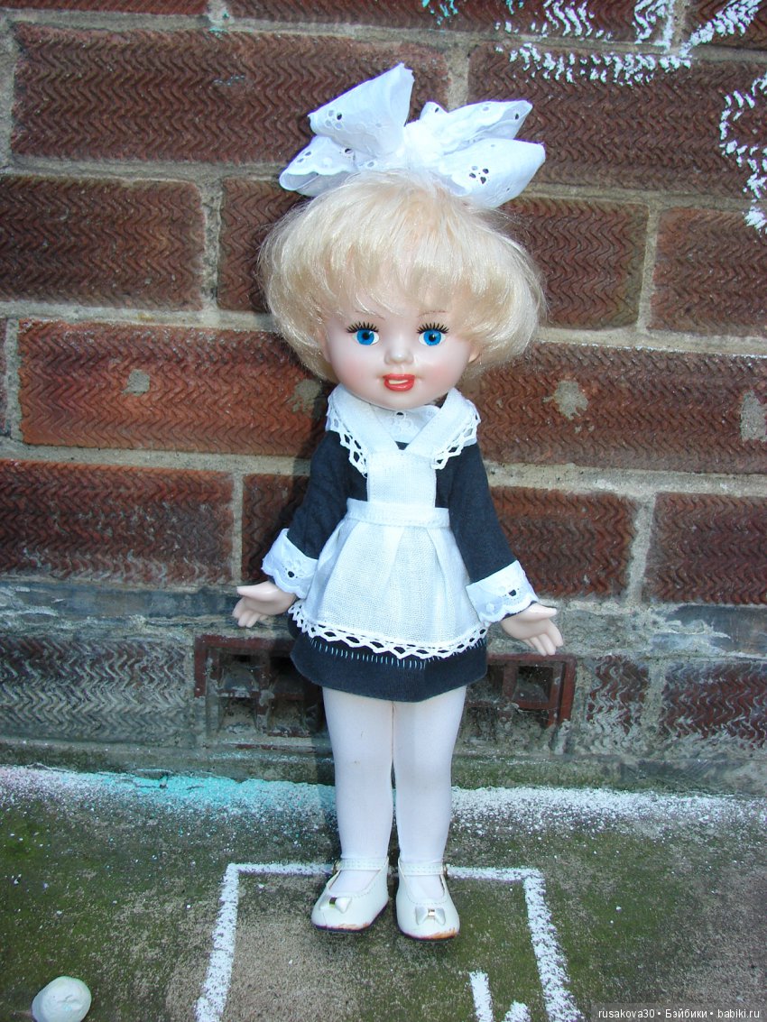 Наташка - первоклашка — Игрушки СССР и советского детства: резиновые (фото 2)