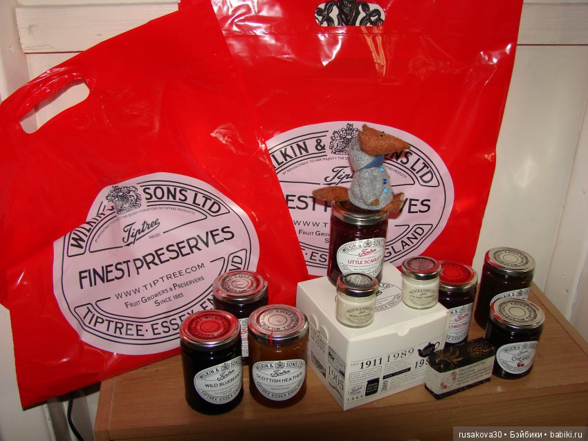 Вкуснейшие варенья и джемы старейшей аглийской фабрики Tiptree