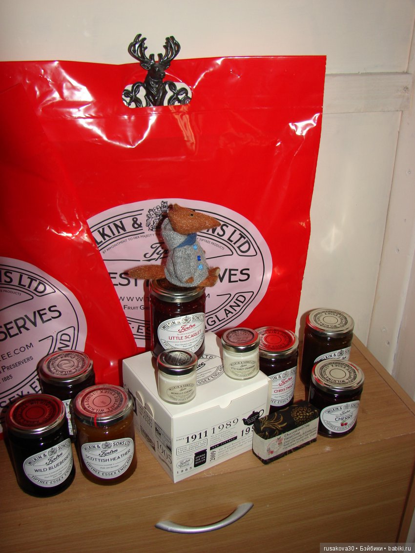 Вкуснейшие варенья и джемы старейшей аглийской фабрики Tiptree