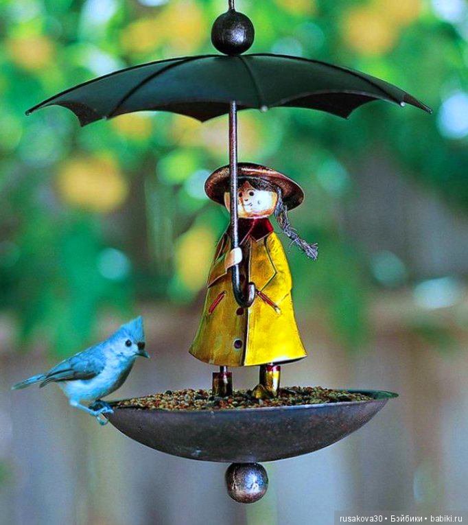 Покормите птиц зимой — Домашние фото авторских игрушек: Тедди