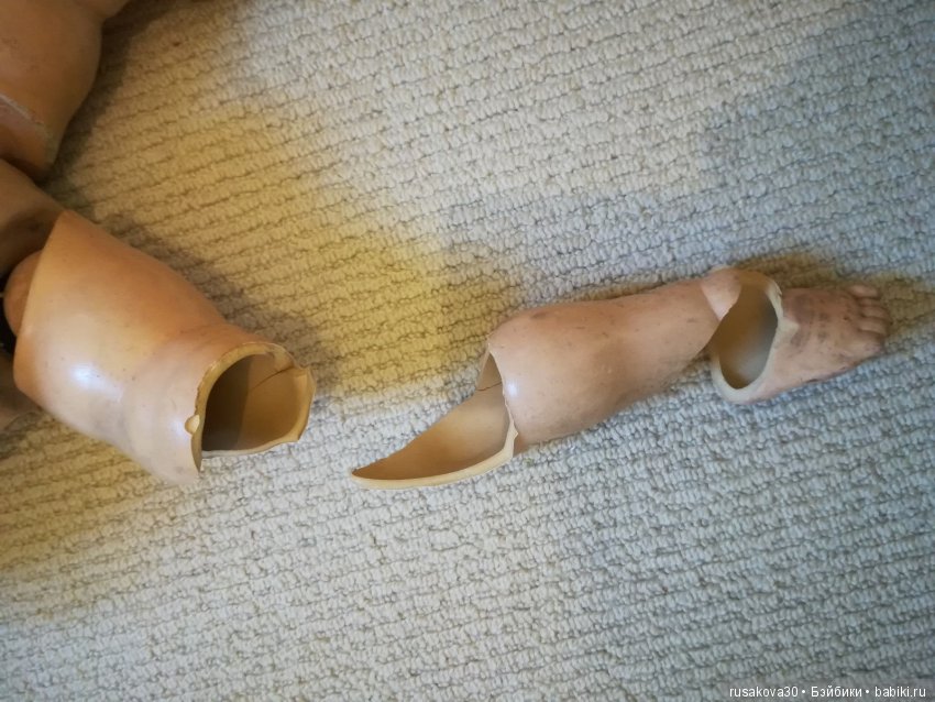 Антикварная кукла. Помогите, как ее можно отреставрировать (фото 7)