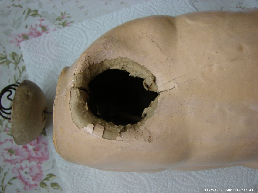 Антикварная кукла. Помогите, как ее можно отреставрировать (фото 10)