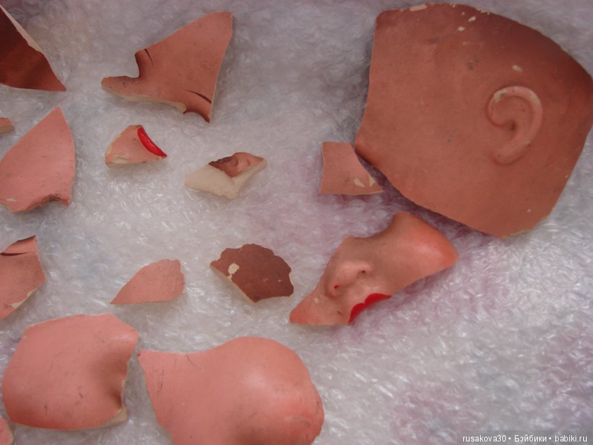 Антикварная кукла. Помогите, как ее можно отреставрировать