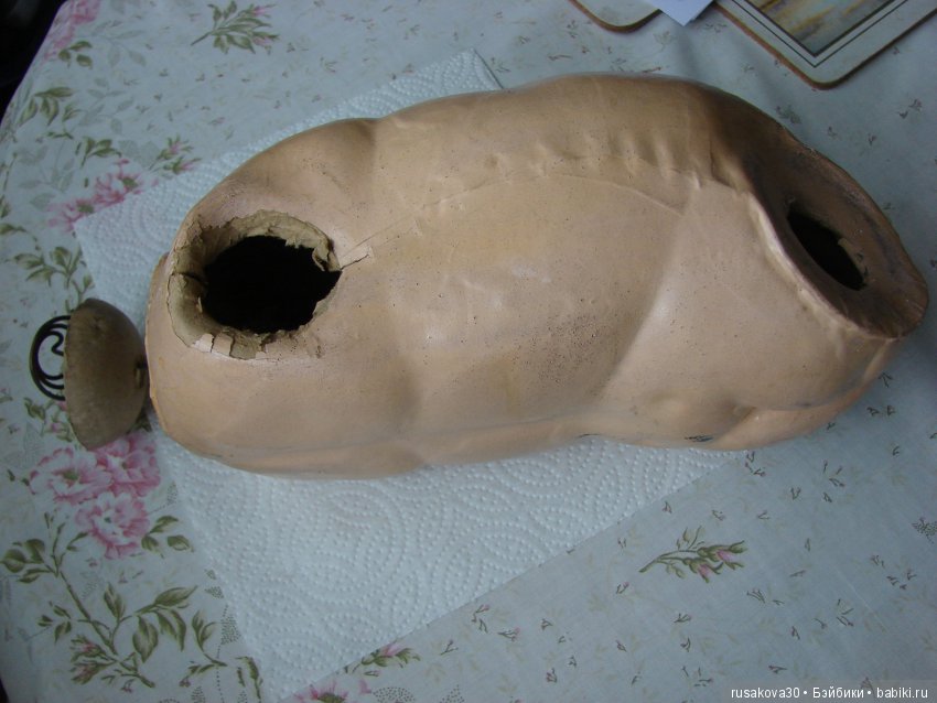 Антикварная кукла. Помогите, как ее можно отреставрировать