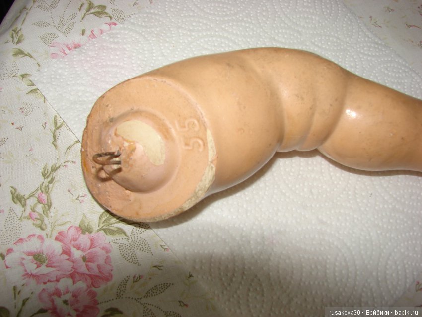 Антикварная кукла. Помогите, как ее можно отреставрировать