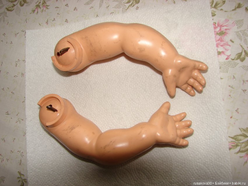 Антикварная кукла. Помогите, как ее можно отреставрировать