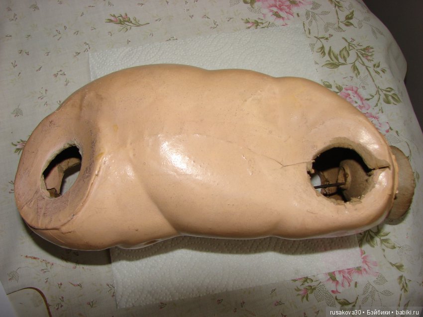 Антикварная кукла. Помогите, как ее можно отреставрировать